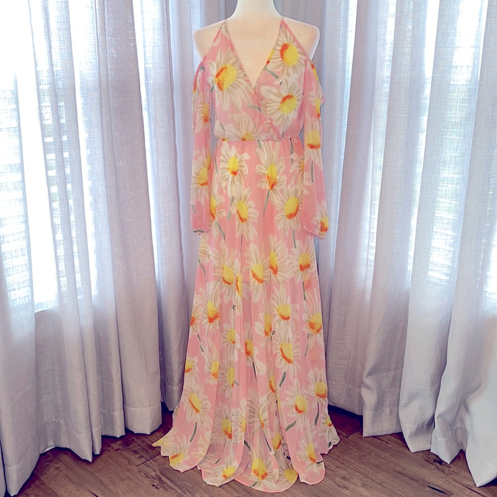 Judith March Cold Shoulder Maxi Dress - Picture 2 of 16